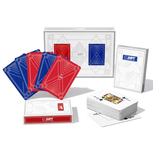 Image of PATPAT 2Deck Waterproof Playing Cards Plastic Premium Poker Set Card Games
