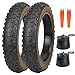 GRELiving 2er-Pack 20x4.0 Zoll Heavy Duty E-Bike Reifen Fat-Bike Reifen 98-406 20PSI Fahrradmantel