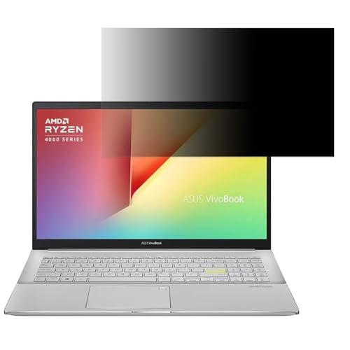 ASUS VivoBook S15 M533IA 15.6�C���` 16:9 �Ή� �`�����h�~�t�B���^�[ �v���C�o�V�[�t�B���^�[ �u���[���C�g�J�b�g ���˖h�~ PC �p�\�R�� ���j�^�[ �̂������h�~ ��ʕی�t�B���� �ی�V�[�g ���E�ȒP ���ʎg�p