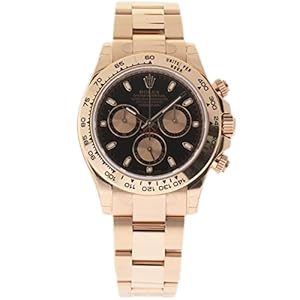 Rolex New Daytona 116505 Everose Gold Black 2019 Box/Paper/5YrWarranty #RL154 For Men