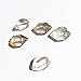 Emivery Diamond Quartz Crystal Double 5 Pcs