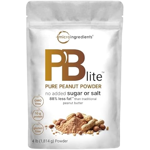 PBlite Pure Peanut Powder by Micro Ingredients Cover