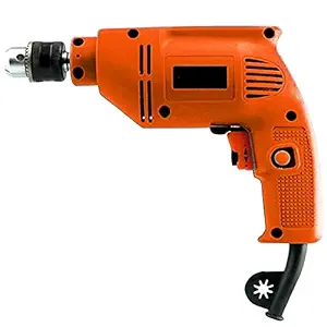 MLD RE-10RF Drill machine Variable Speed Reversible 10mm chuck size /300 watt /2600rpm speed 220V-50Hz (Color-Multi, Material- Plastic)