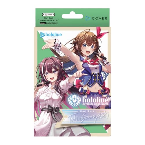 Hololive Official Card Game: Tokino Sora & AZKi Start Deck - 72 Cards