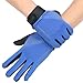 ZLZNX Winter WarmeTouchscreen Handschuhe Unisex für Radfahren Camping Wandern Reiten Laufen Arbeit Bergsteigen,Blau,L