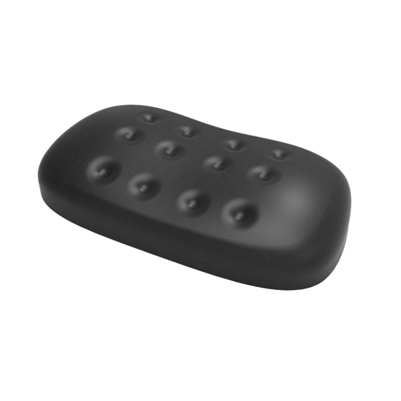 Lurrose 3 Pezzi Di Poggiapolsi in Memory Foam Per Mouse Pad Nero Che Favorisce Una Postura Sana