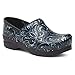 Dansko Women's Professional Clog, Blue Damask, 10.5-11 M US
