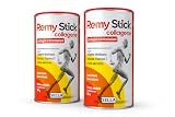 Remy Stick Collagene 2 Confezioni (360g Totali) – Collagene Idrolizzato + Magnesio + Vitamina C + Acido Ialuronico – Integratore per Cartilagini Articolazioni e Pelle – Senza Glutine e Lattosio
