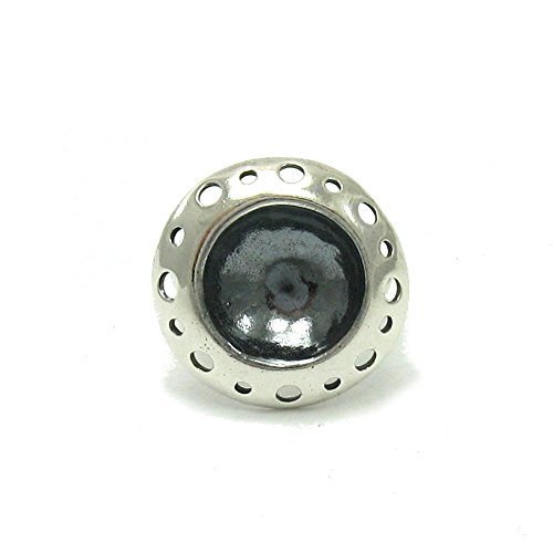 Bague en argent massif 925 ajustable, l'éclat intemporel d'un bijou minimaliste