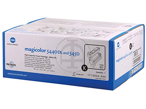 Cartouche toner Noir Magicolor 5440 Konica Minolta pour vos rapports de bureau quotidiens