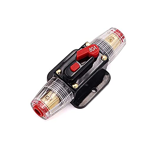 Disjoncteur audio de camion 80A idéal pour vos voyages en camping-car 24V
