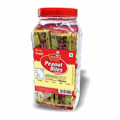 Jabsons Peanut Gud Chikki Jar | No Added Preservatives and Colours | Sweets | Gluten Free | High in Protein | Indian Sweets | Nutritious Chikki (B096LXNW23) Amazon Price History, Amazon Price Tracker