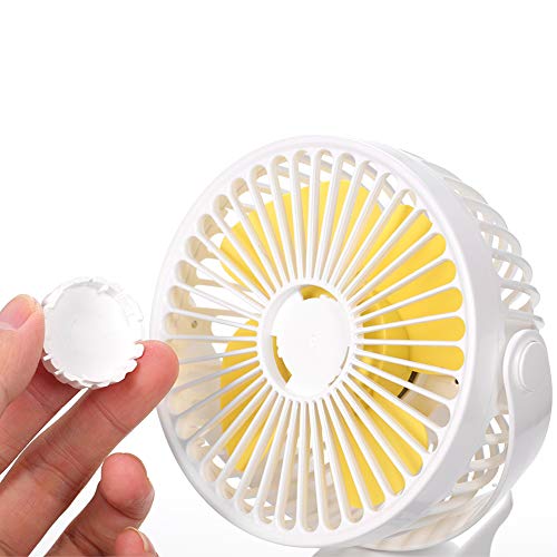 Usb mini carregamento portátil desktop abs favorável ao meio ambiente material aroma clipe fan