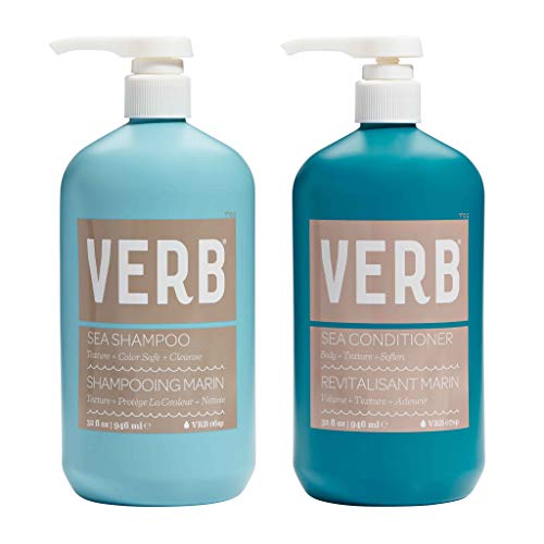 VERB Sea Shampoo And Conditioner Set, Jumbo