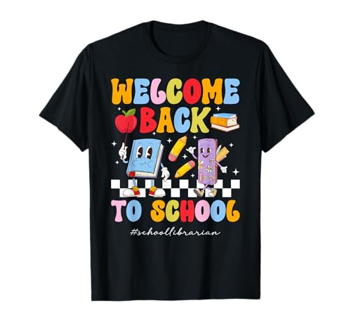 Back to School Librarian First Day of School Librarian T-Shirt