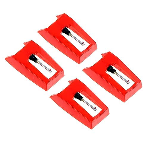 HEMOTON Turntable Needle for 4 Pack Replacement Stylus Needles Easy Installation for Record Players