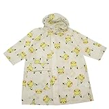 [モンポケ] ピカチュウ 子供用 レインコート ポケッタブル 100cm 110cm
