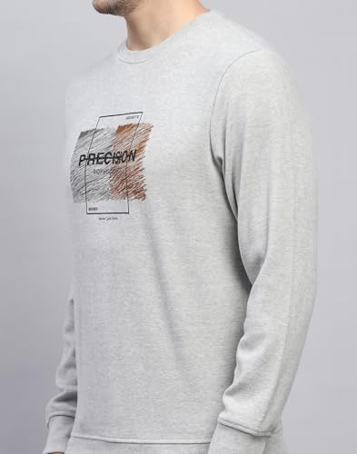 Image of Monte Carlo Mens Printed Round Neck Full Sleeve Sweatshirt (224066139)