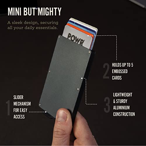 POWR RFID blokkerings kaarthouder, stijlvolle slanke portemonnee en contactloze kredietkaartbeschermer - Image 5