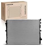 A-Premium Engine Coolant Radiator Assembly Compatible with Mercedes-Benz E300, GLC300, E400, E450, E43 AMG, GLC350e, S450, S550, S600, S63 AMG, S65 AMG, Maybach S550, Maybach S560 Replace# 0995003303