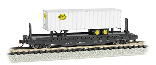 Remorque NYC Bachmann et voiture plate pour animer les gares de votre circuit N