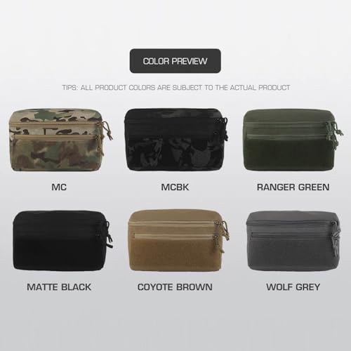 Bolsa MOLLE GP de gran capacidad con sistema de anclaje para panel abdominal 7