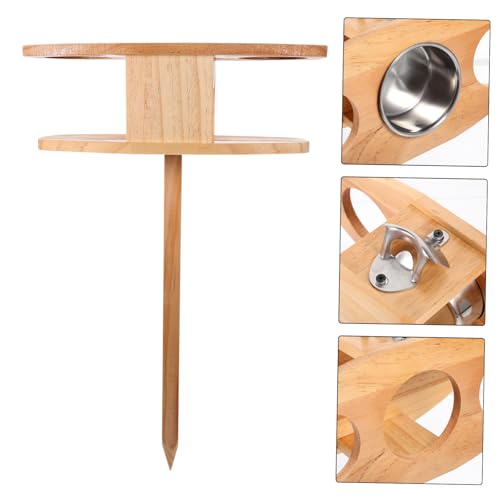 Table pliante portable de jardin pour buffet dessert et vin UPKOCH - 6