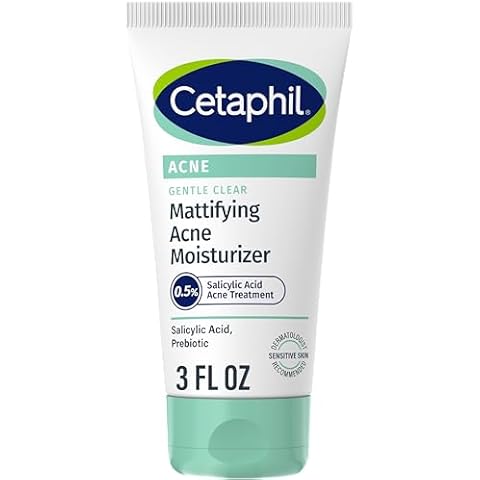 Cetaphil Gentle Clear Mattifying Acne Moisturizer Cover