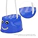 equlup Children Walk Stilts, 2Pair Balancing Feet Walking Bucket Load Bearing About 20KG Stepper Cups Thicken Outdoor Obstacle Course Games for Balance Coordination Training (Blue)