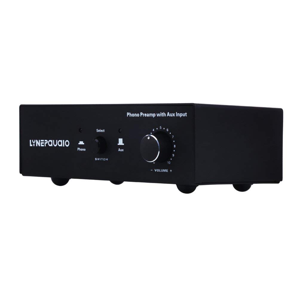 Amplificateur De Signal Audio Préamplificateur Phono Avec Entrée AUX Et Réglage Volume