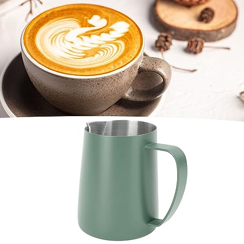 Jarra De Espuma De Leite, Jarra De Vapor De Café Expresso De 480ml, Jarra De Leite De Aço Inoxidável