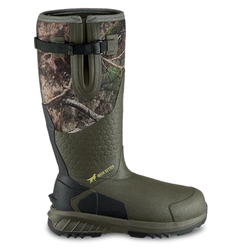 Irish Setter, MudTrek, Unisex, 17", Waterproof, Insulated 1200g, Adjustable Full Fit, Hunting Boot, Mossy Oak Country DNA3