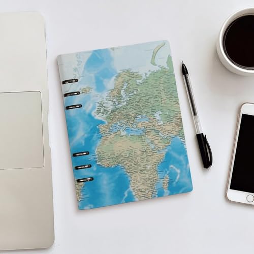 Cuaderno A5 con 6 anillas intercambiables para organizar apuntes sin desorden 5