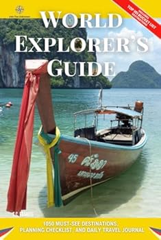 Hardcover World Explorer's Guide: 1050 Must-See Destinations, Planning Checklist, and Daily Travel Journal Book