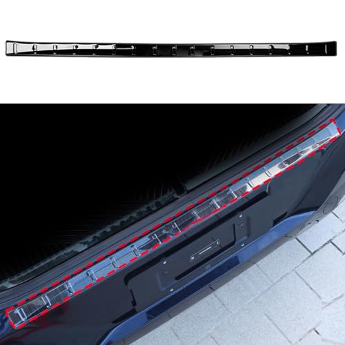 CTH for BMW X3 G45 2025-2026 Rear Bumper Guard Protector Panel Cover Stainless Steel Car Accessories 1pc (Outer, Black)