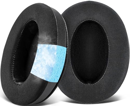 Image of SOULWIT Replacement Earpads for Boat Rockerz 550, Immortal IM 700 /IM1000D /IM 1300 - CG Black