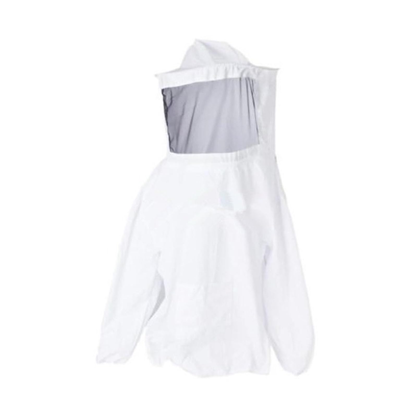 Beekeeping Suit Bee Clothes Variety with Hat Anti-bee Suit Anti-bee Bite Equipment Farming Clothing(Bianco)