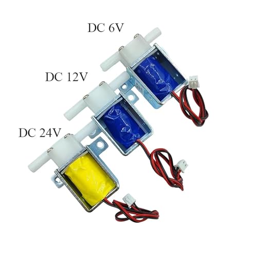 Électrovanne normalement fermée 24V CC avec contrôle de débit marche/arrêt 6.2 mm - 3