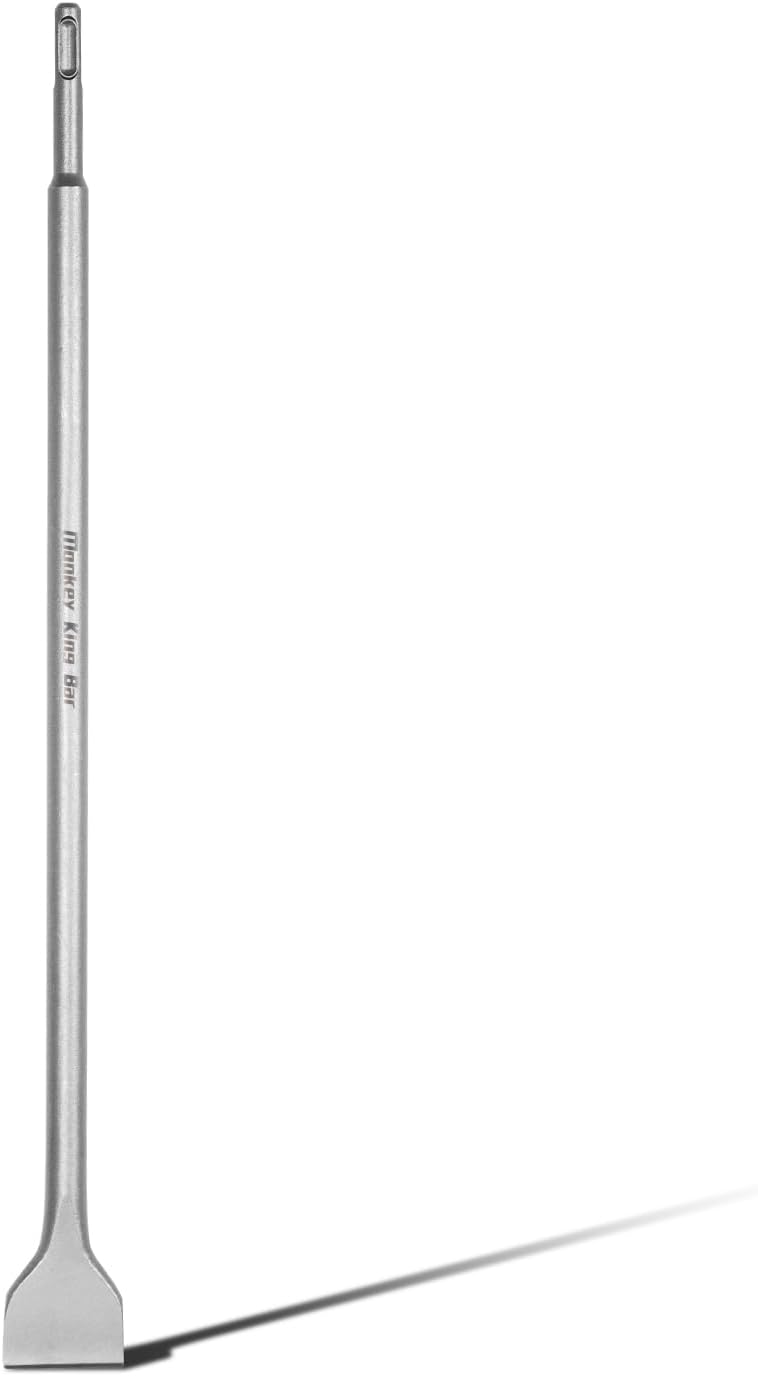 MonkeyKingBar - Sds Plus Chisel 24" Masonry Tool - (600 * 40mm) Scaling Chisel SDS Plus Shank Scaling Tool for Concrete/Stone/Brick Removal