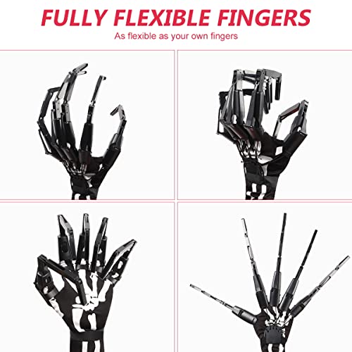 Halloween Articulated Fingers, 3D Printed Articulated Finger Extensions - image 3