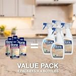 Bona Hardwood Floor Cleaner Concentrate - 1 fl oz - 4-Pack - Residue-Free Floor Cleaning Solution for Bona Spray Mop and Spray Bottle Refill - For Wood Floors - Image 2