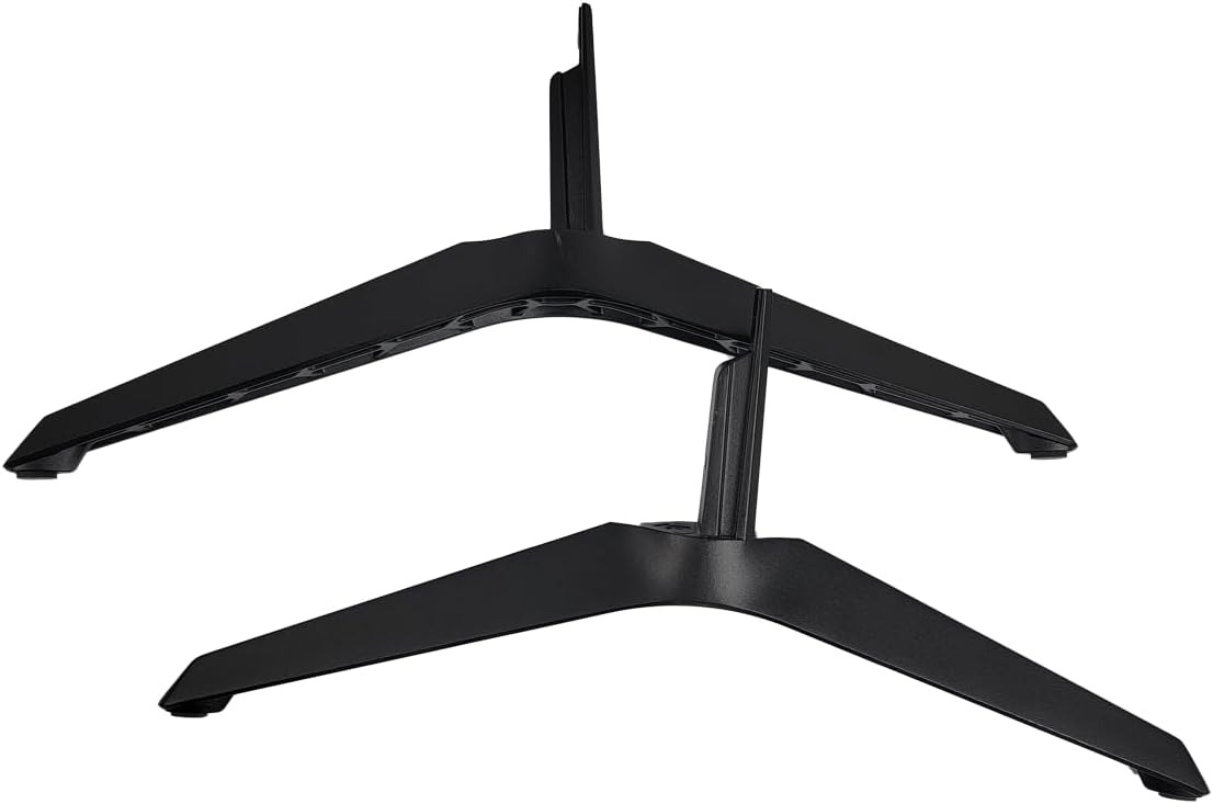TV Stand Legs Replacement fit for Vizio 65" M-Series & V-Series Smart TV, Compatible with M65Q6M-K04 V655M-K04, Tabletop Base with Screws Included, Black Metal