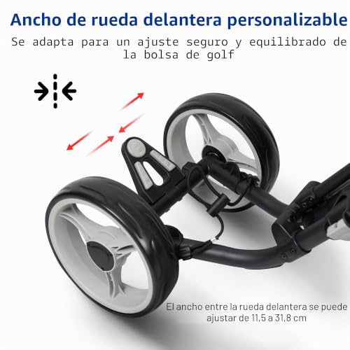 Miniatura 6 de Caddytek Explorer V8-Gris Oscuro Carrito De Golf, Unisex, Talla Única