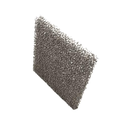 Panneaux de mousse d'aluminium poreuse carrée 100x4mm pour isolation acoustique