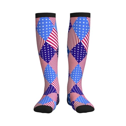 Image of Compression Socks for Women Men Circulation Graduated Supports Socks for Running Athletic Sports Nurse Travel