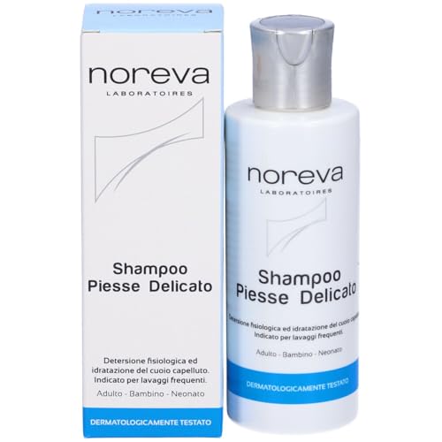 Dermana Champú Piesse Delicato – Champú fisiológico dermocompatible – apto para bebés, niños y adultos – Para limpieza diaria del cabello y el cuero cabelludo – Dermatológicamente probado