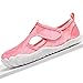 Racqua Girls Water Beach Pool Shoes Boys Swimming Aqua Outdoor Sea Kids Boat Shoe Slip-On Quick Dry Breathable Indoor Lightweight Shoes Pink 13