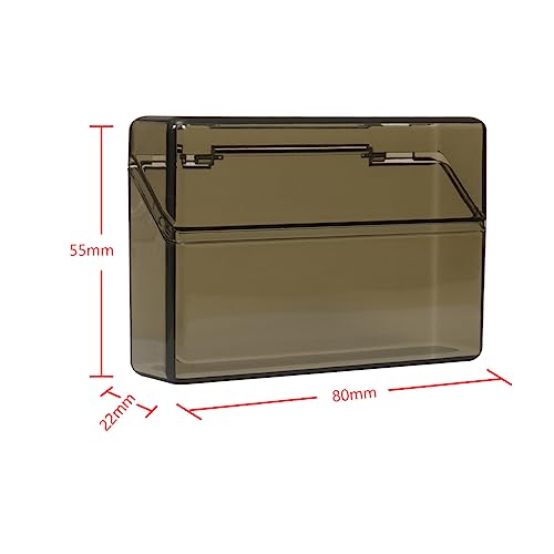 YiTenn Cigarette Case Hard Shell Case for iqos iluma/iqos 3 duo/Terea/HEETS/Marlboro (Black)