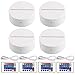 EEEKit Paquete de 4 Bases de luz Nocturna LED 3D, lámpara de Noche de ilusión óptica 3D de 16 Colores, año Nuevo, cumpleaños, Dormitorio Infantil, decoración del hogar