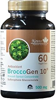 BroccoGen 10 Sulforaphane Glucosinolate 60 Vegetable Caps